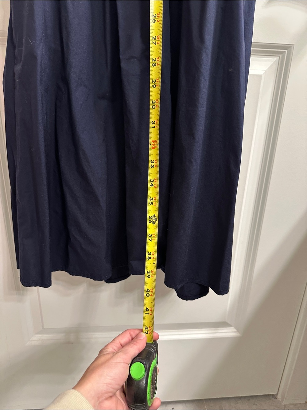 Banana Republic Navy Sleeveless Maxi Dress - women’s 12 - Picture 8 of 10